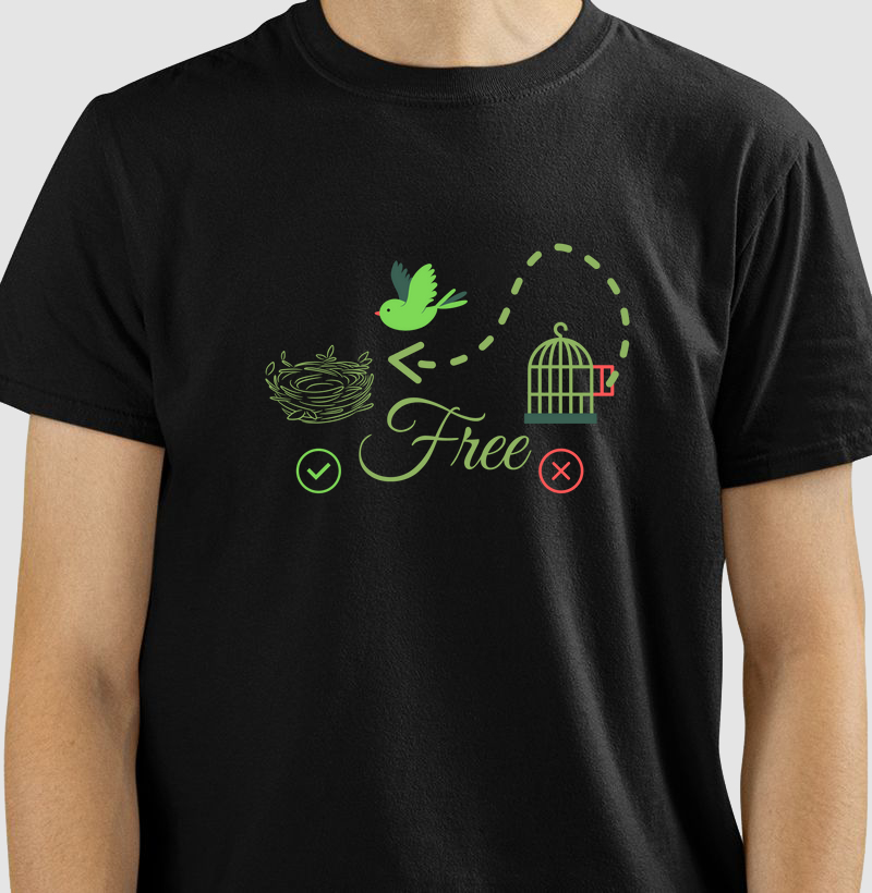 Camiseta Free