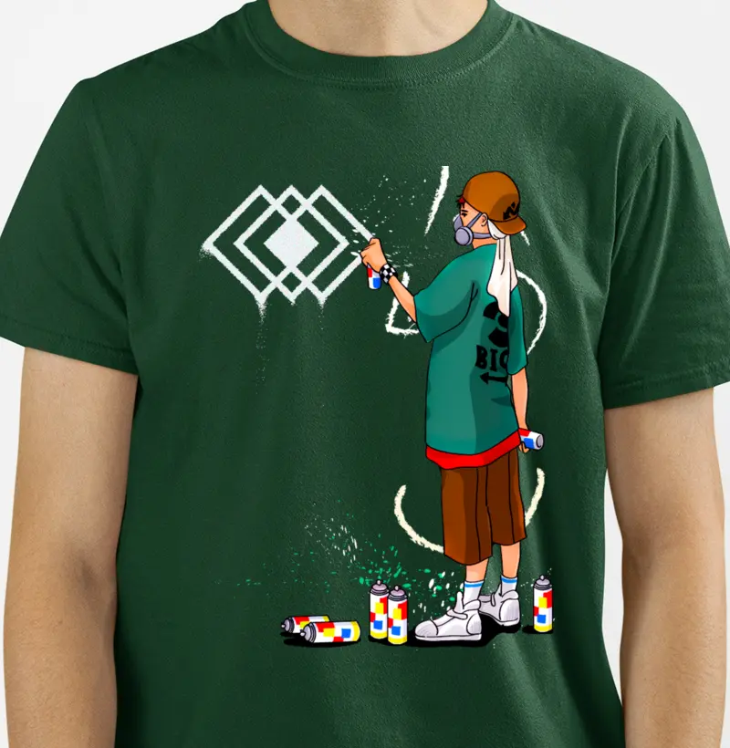Camiseta modelo - Urban PIxo
