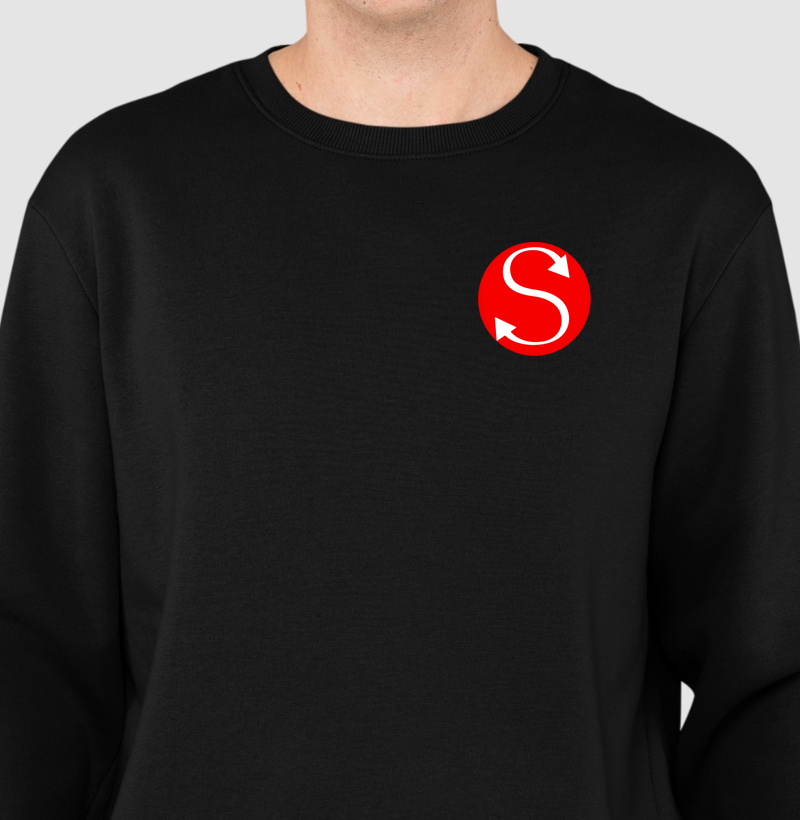 Suéter Moletom - S Logo Vermelha