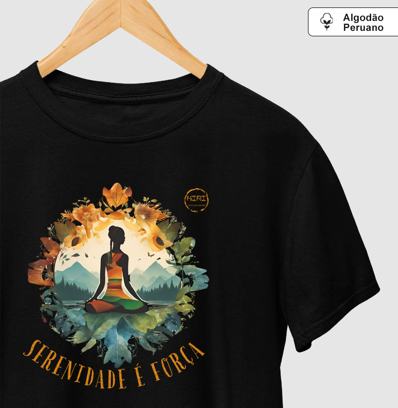 Camiseta Premium KIRI - Serenidade é Força