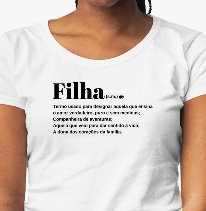 Filha Dicionário (Adulto)