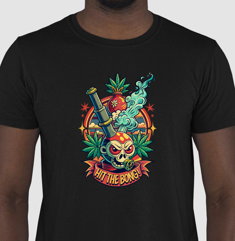 Camiseta Hit the Bong