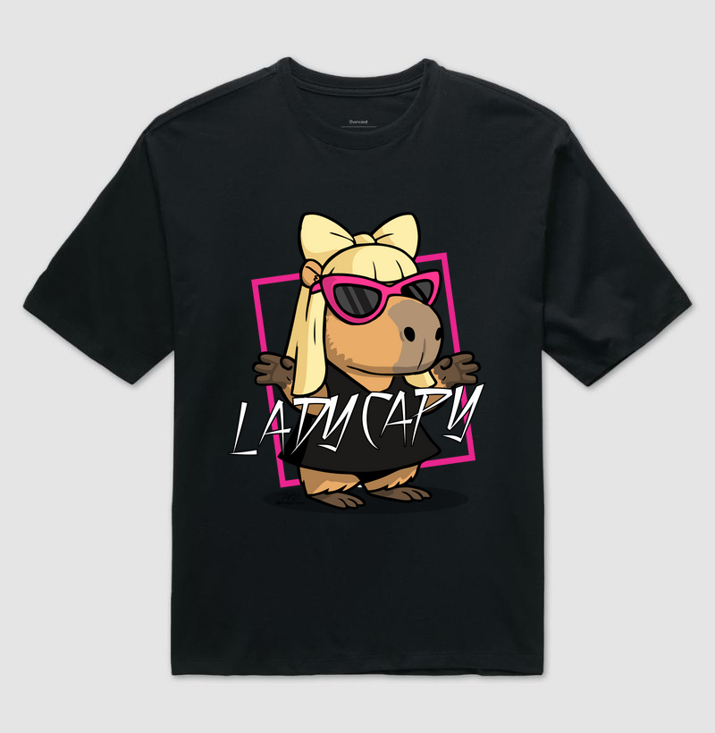 Camiseta Capivara Lady Capy