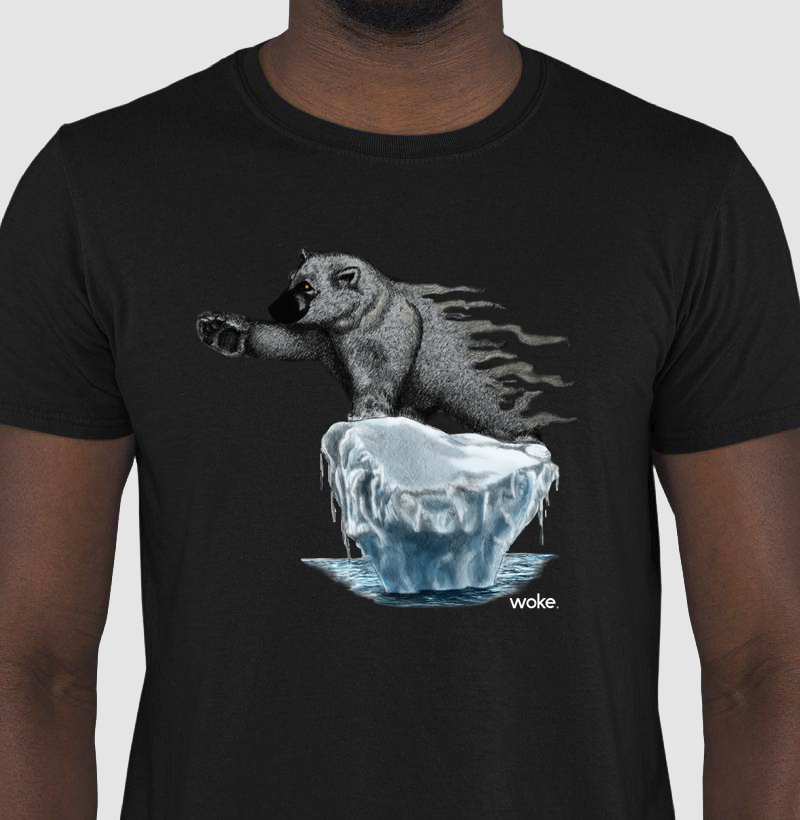 Camiseta Woke Polar Bear