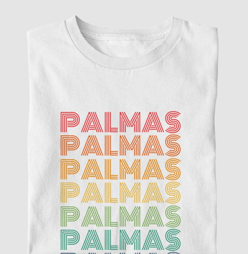 Palmas Letreiro Retrô