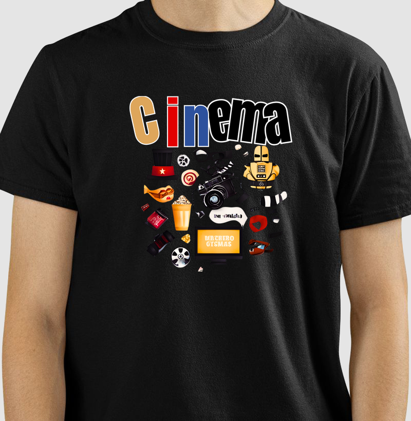 camiseta cinema