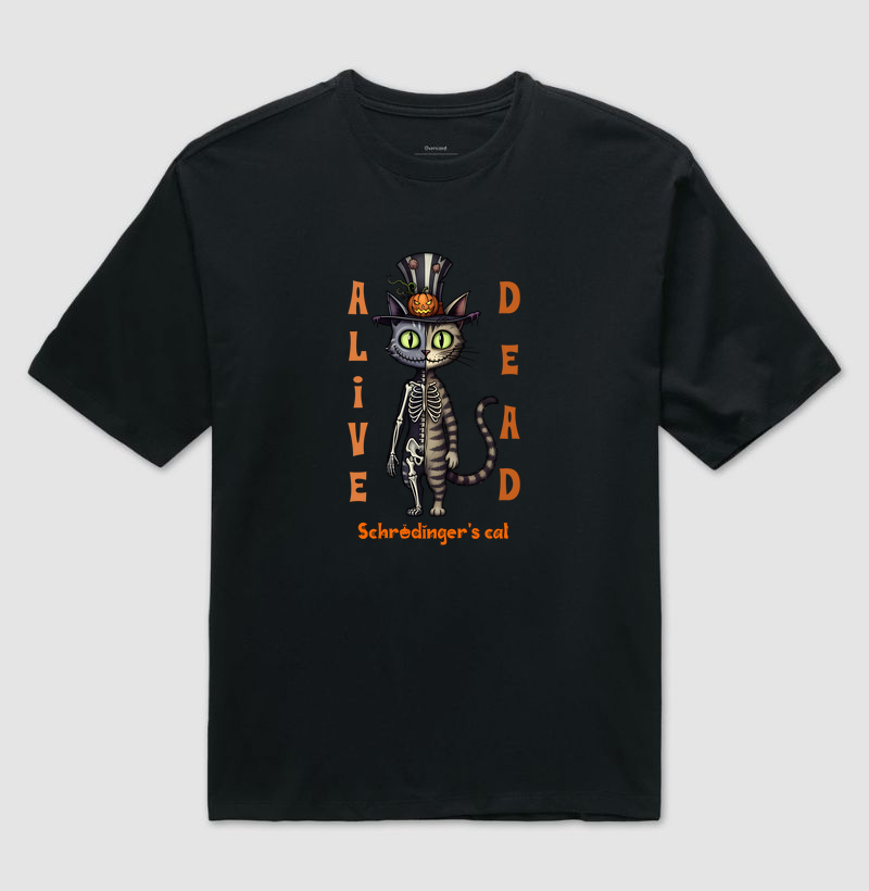 Spooky Cat Skeleton | Oversized