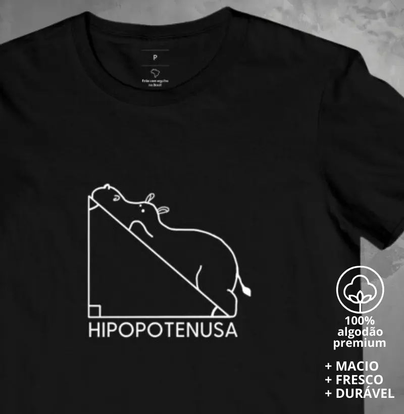 Camiseta Hipopotenusa
