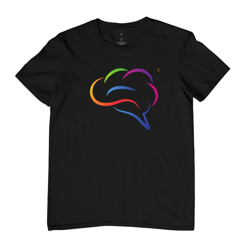 Camiseta - Cérebro Colors