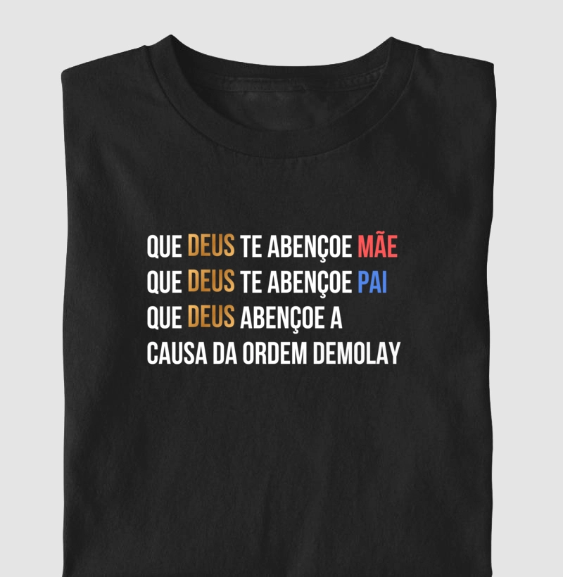 CAMISETA - Oração das 9 horas