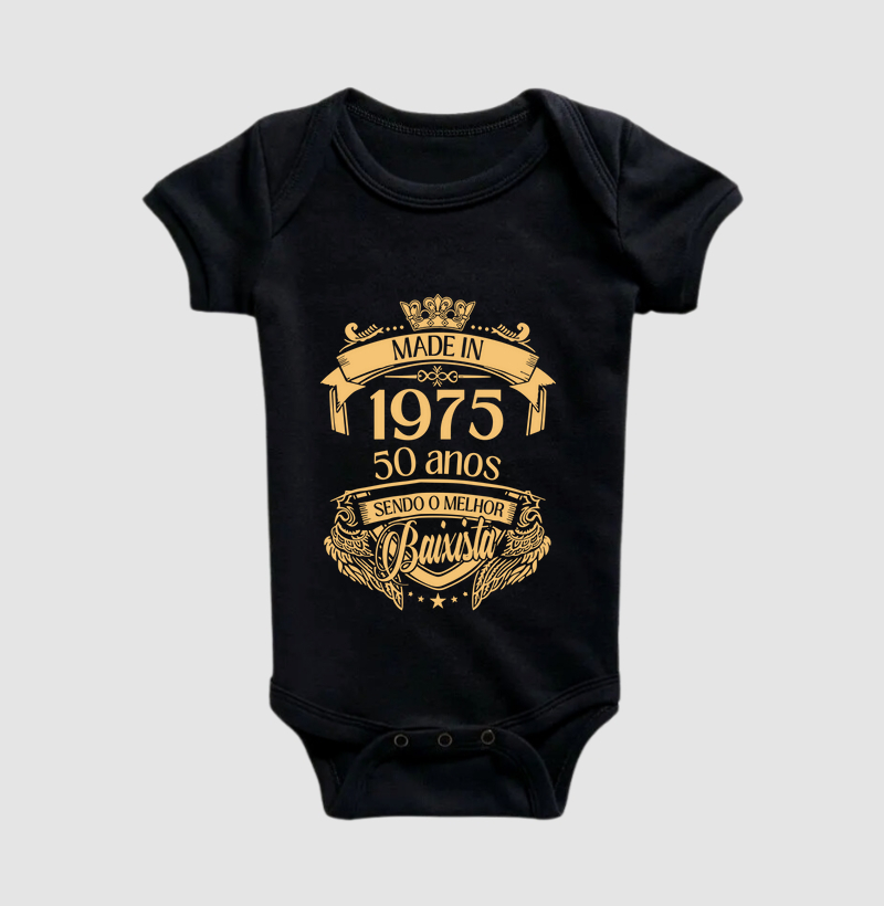 MADE IN 1975 - 50 ANOS SENDO O MELHOR BAIXISTA