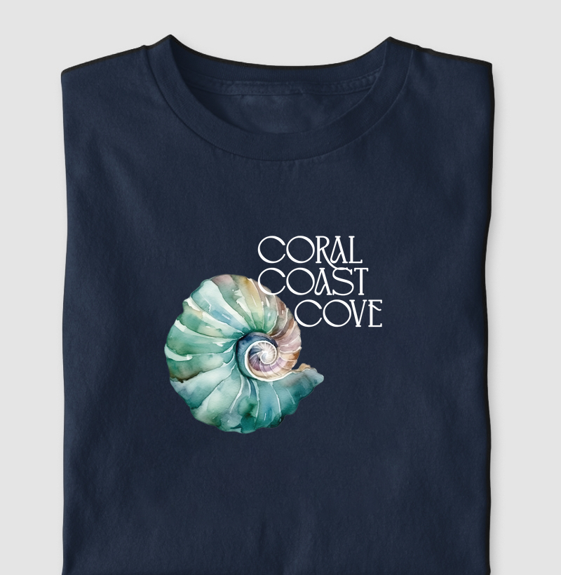 Camiseta Cor - Concha