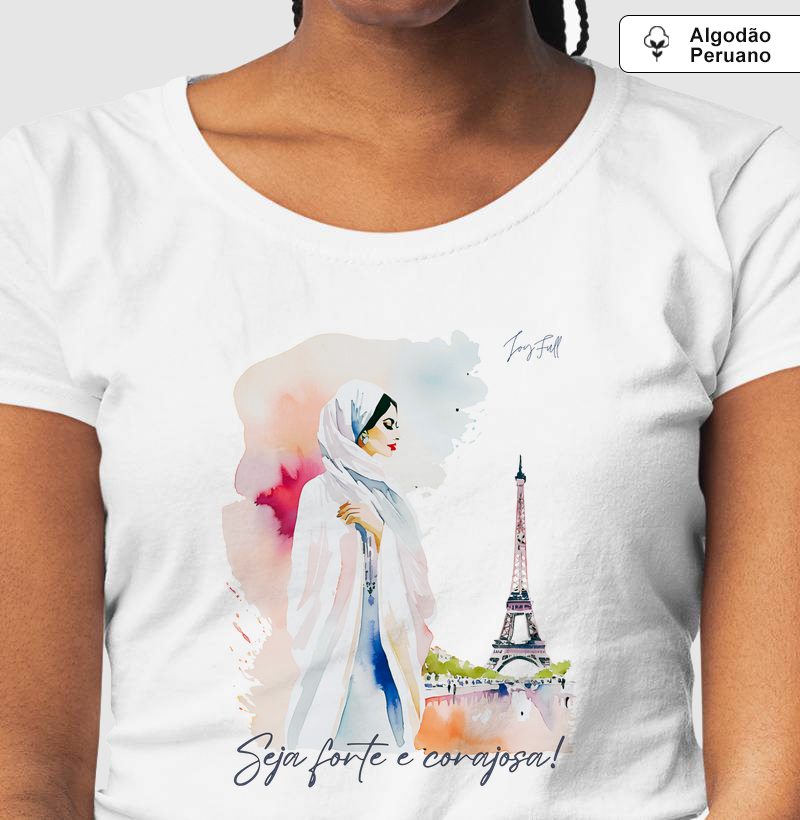 Forte e Corajosa Paris Aquarela