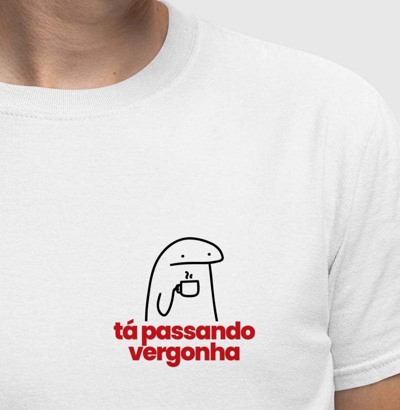 Tá passando vergonha - Meme Flork