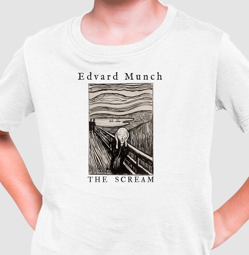 O Grito (1895) V2 - Edvard Munch 