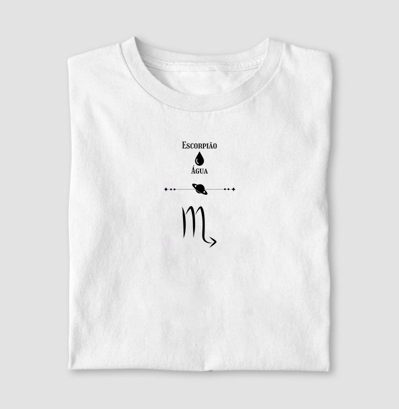 Escorpião + simbolo + elemento