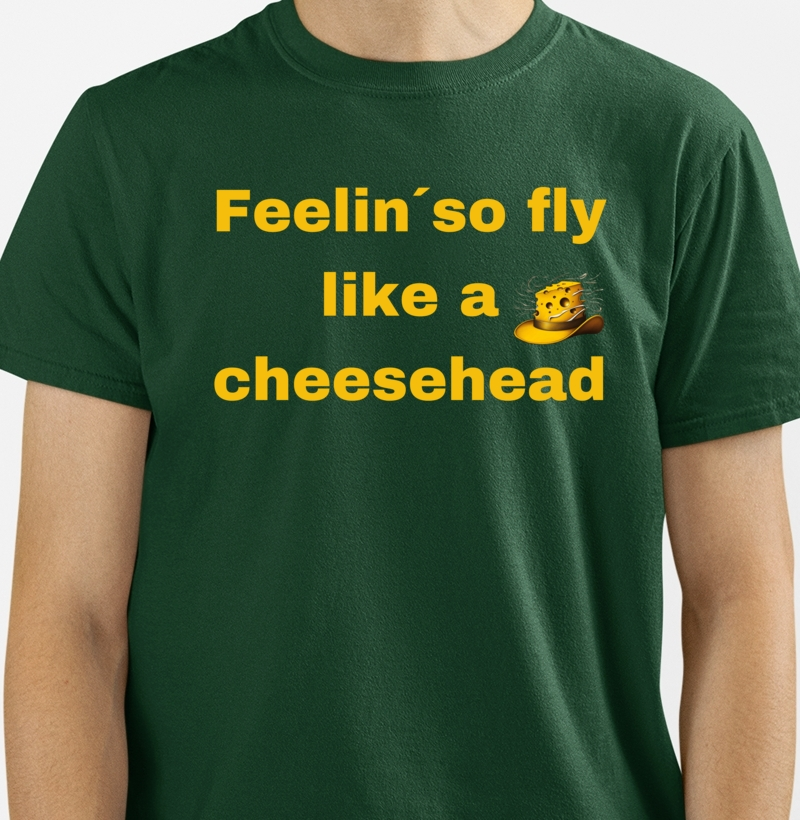 Camiseta adulto "Feeling so fly"