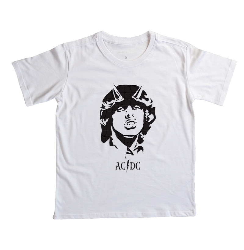 AC/DC - Angus Young (Black&White)