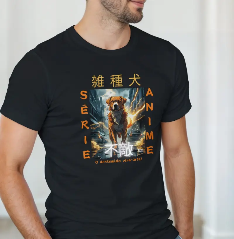 Camiseta -  O destemido vira-lata!