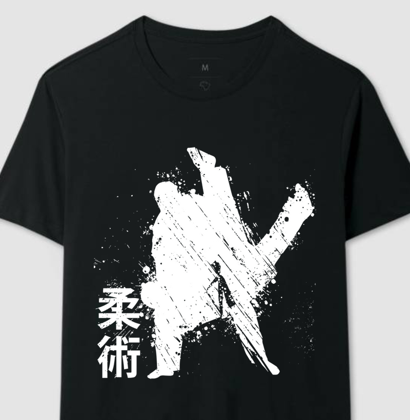 Camiseta Jiu Jitsu Japonês - Qualidade Reserva