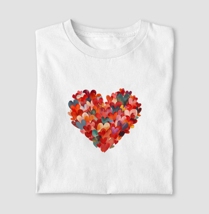 Coração Multicolorido