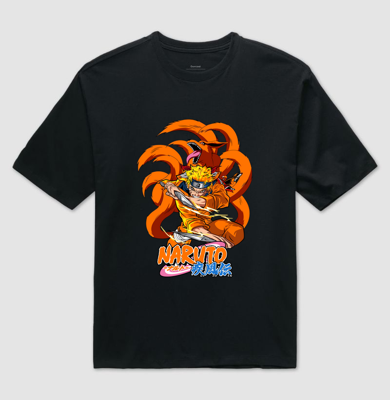 Oversized Naruto & Kurama
