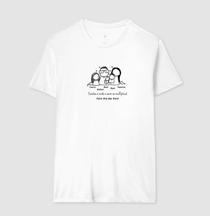 Camiseta Personalizada Papai Rafael