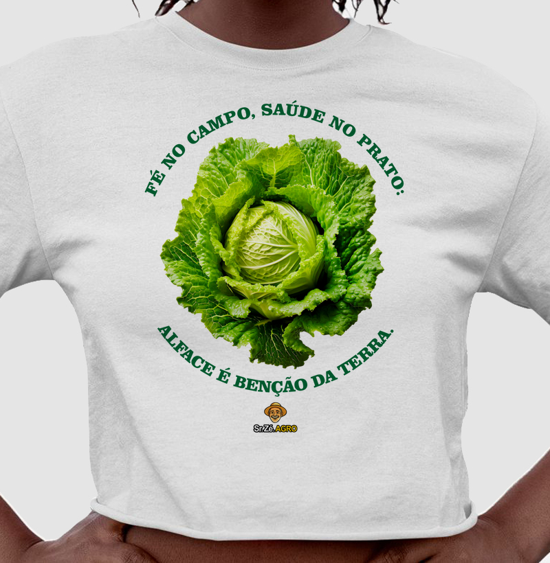 Fé no Campo, Saúde no Prato: Alface é Benção da Terra.