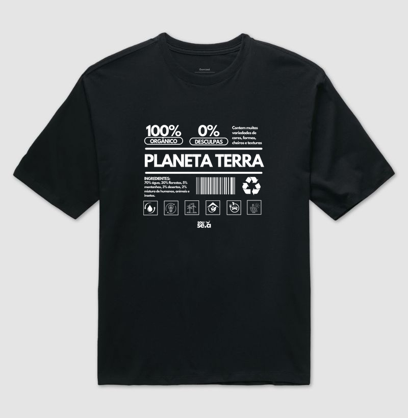 Rótulo Planeta Terra