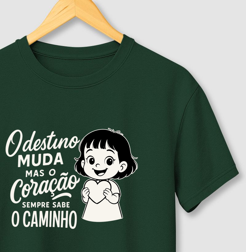 Camiseta Caminho do coração