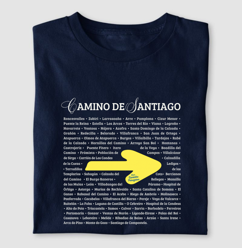 Camino de Santiago | Etapas Francês | Seta Amarela