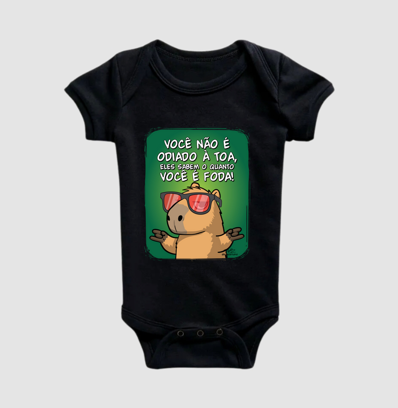 Camiseta Capivara Você é Foda