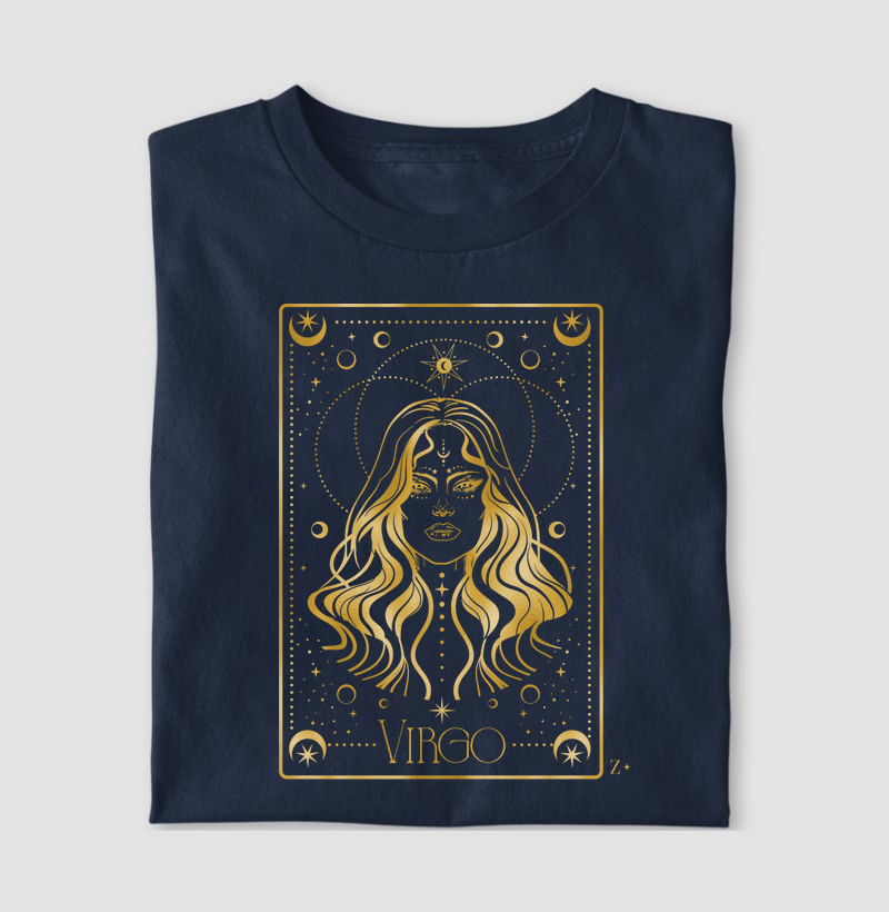 Camiseta Signos VIRGEM - LETTER