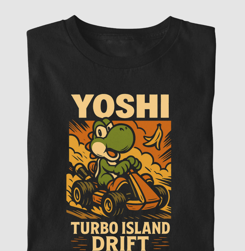 Yoshi Turbo Island Mario Kart Rock Collection
