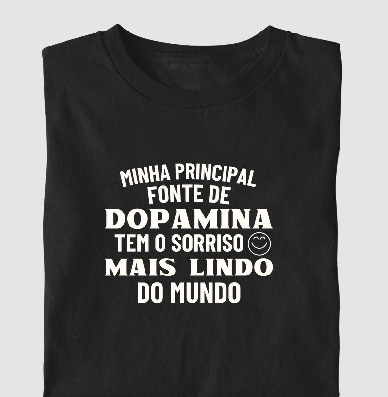 Minha fonte de dopamina tem o sorriso mais lindo do mundo