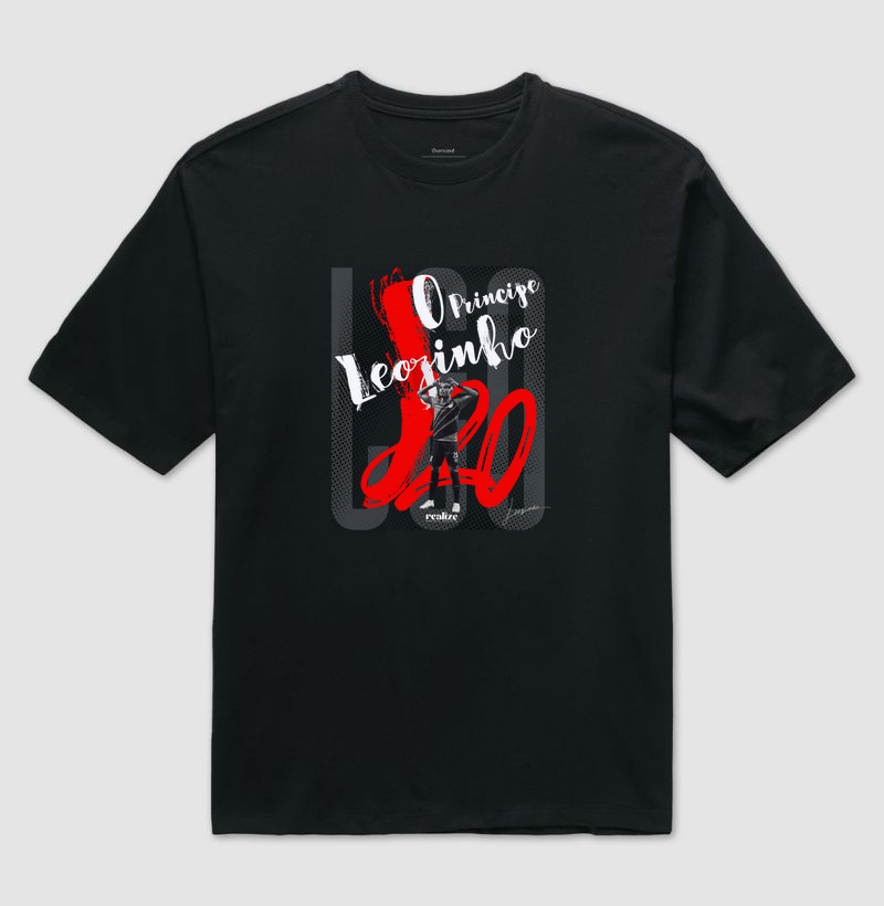 LEOZINHO O PRÍNCIPE – OFICIAL CAP 01 (Camiseta Oversized)