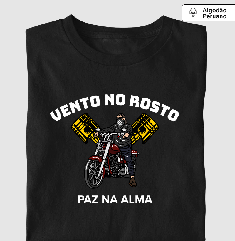 Vento no rosto, paz na alma