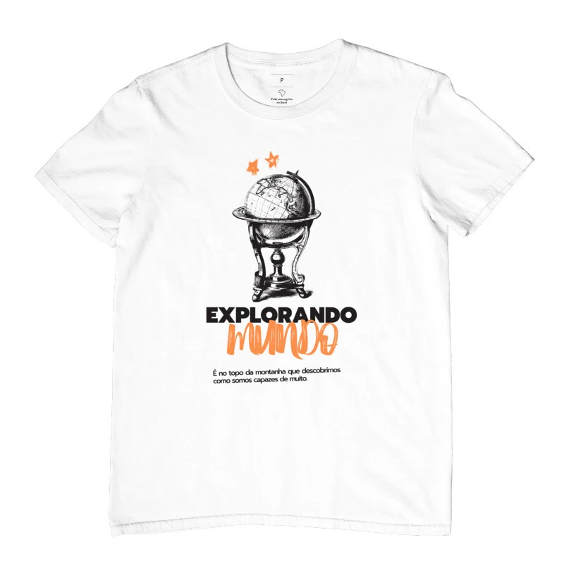 Camisa Pro - Explorando o Mundo