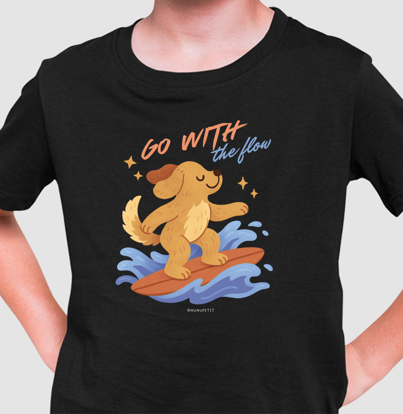 Camiseta Go with the flow