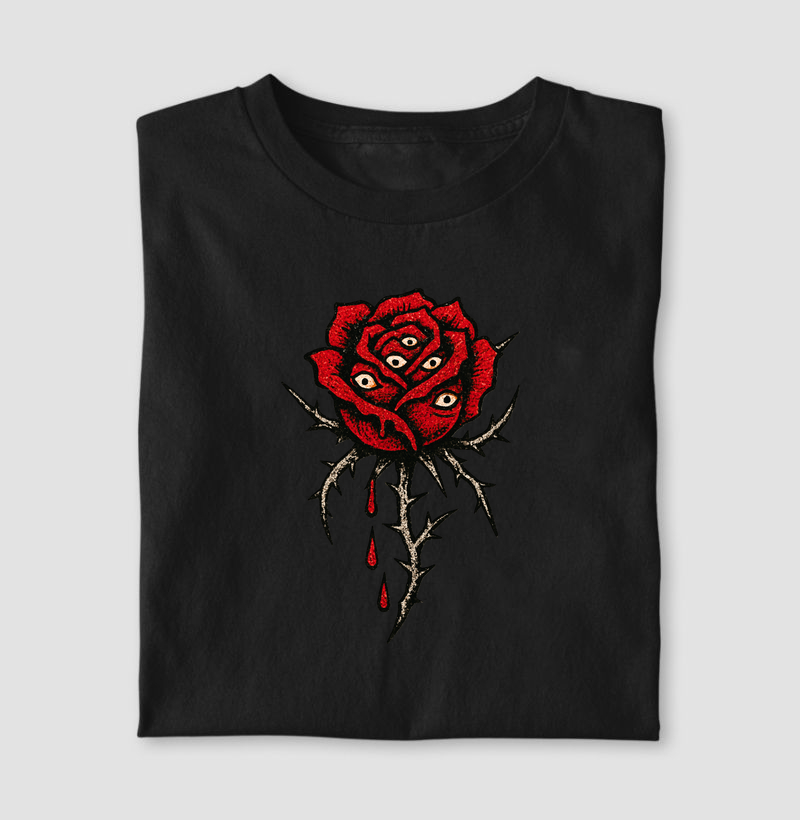 Camiseta - Bloody Flower