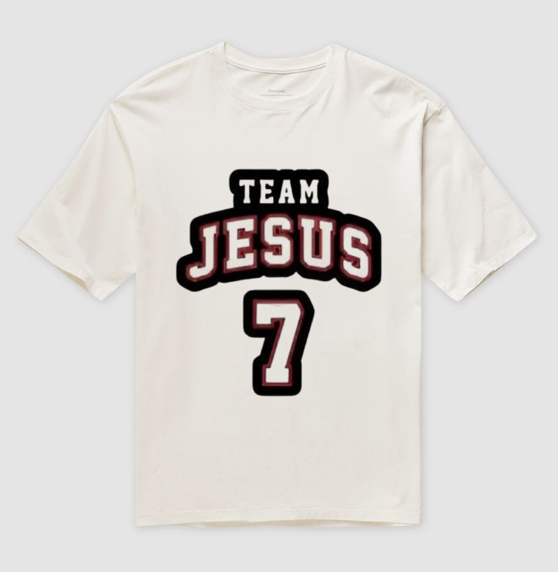Camiseta Oversized - Seven Team Jesus