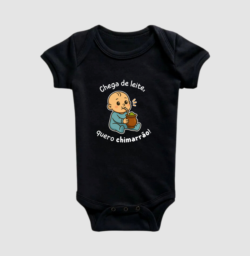 Chega de leite, quero chimarrão!