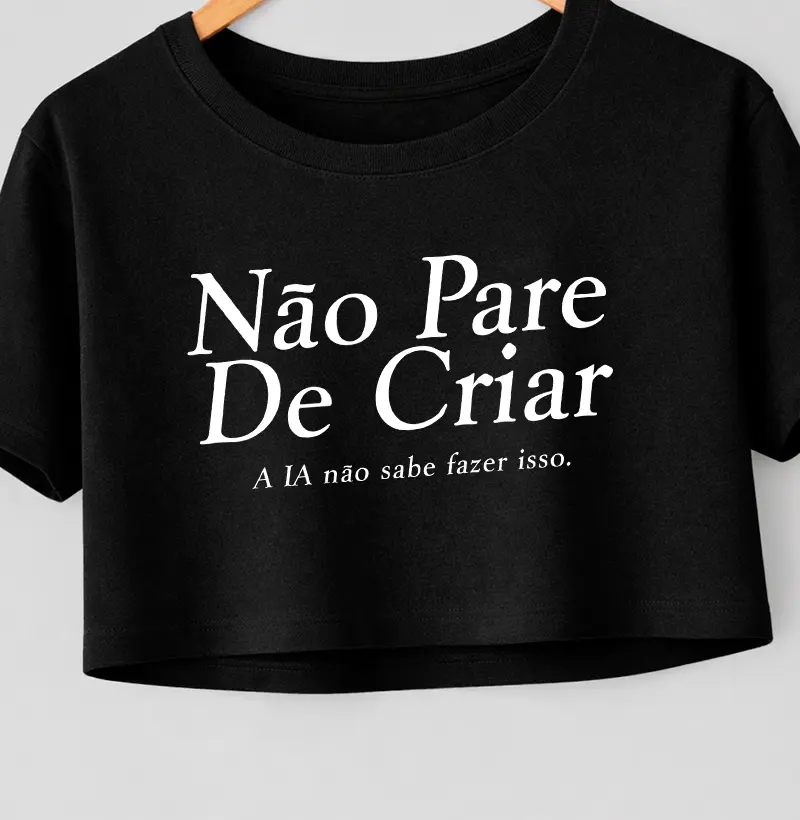 Não pare de criar, a IA não sabe fazer isso