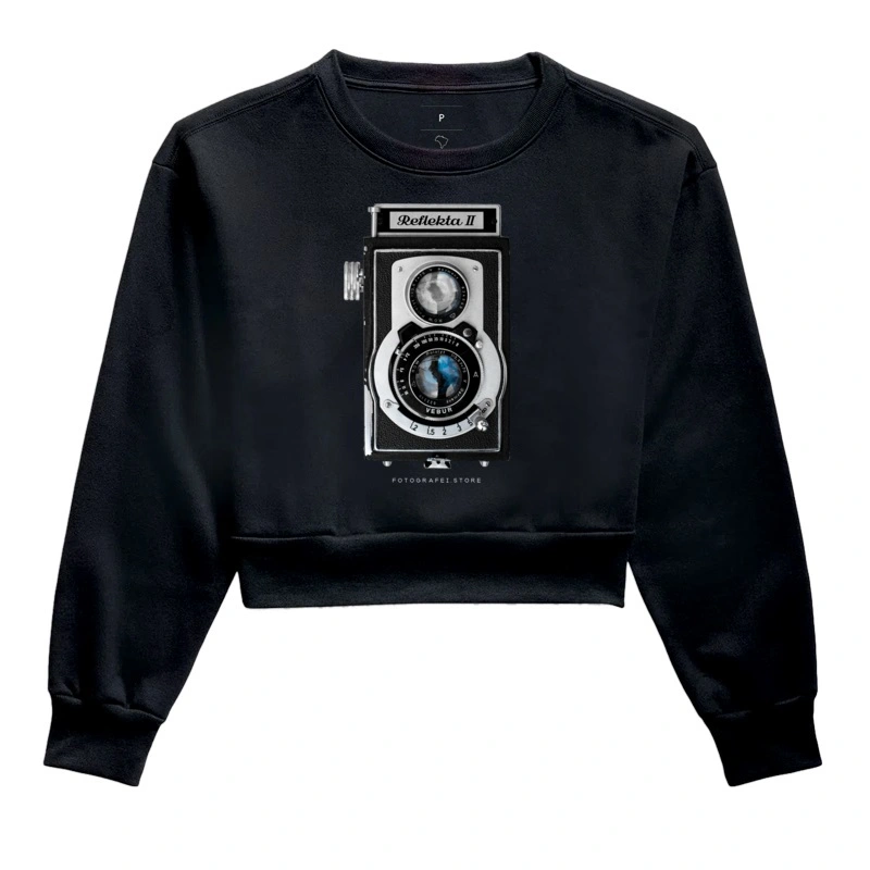 Vintage Reflekta - Moletom Cropped