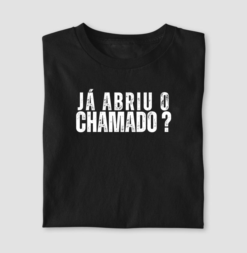 Já abriu o chamado