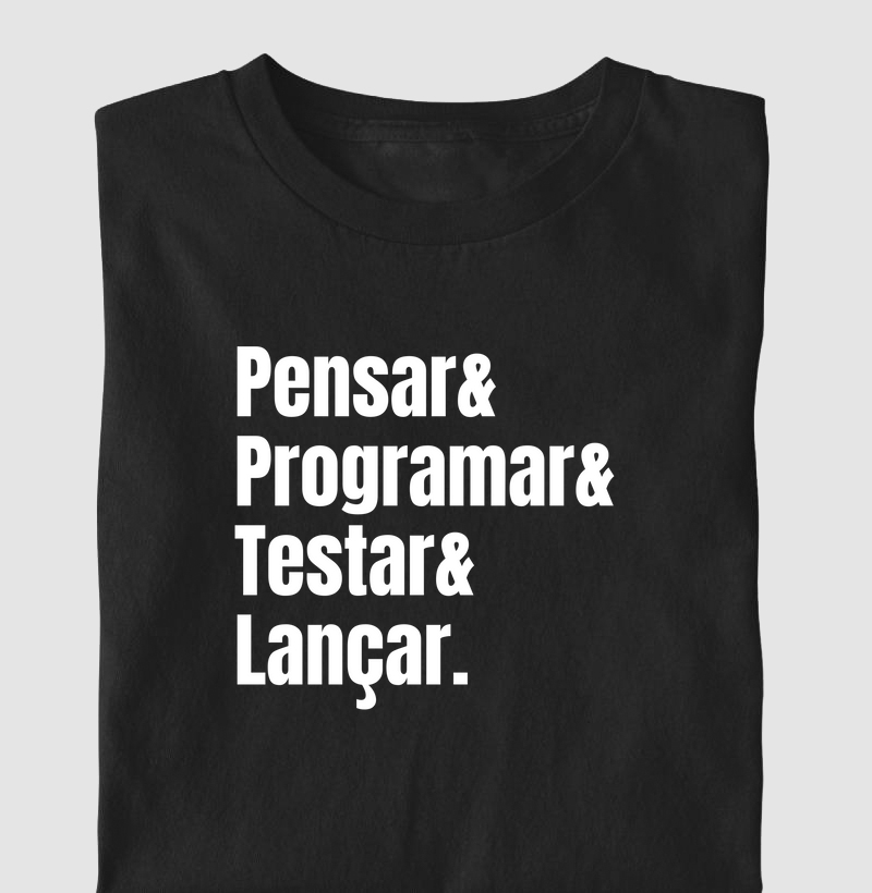 Adição Pensar, Programar, Testar & Lançar