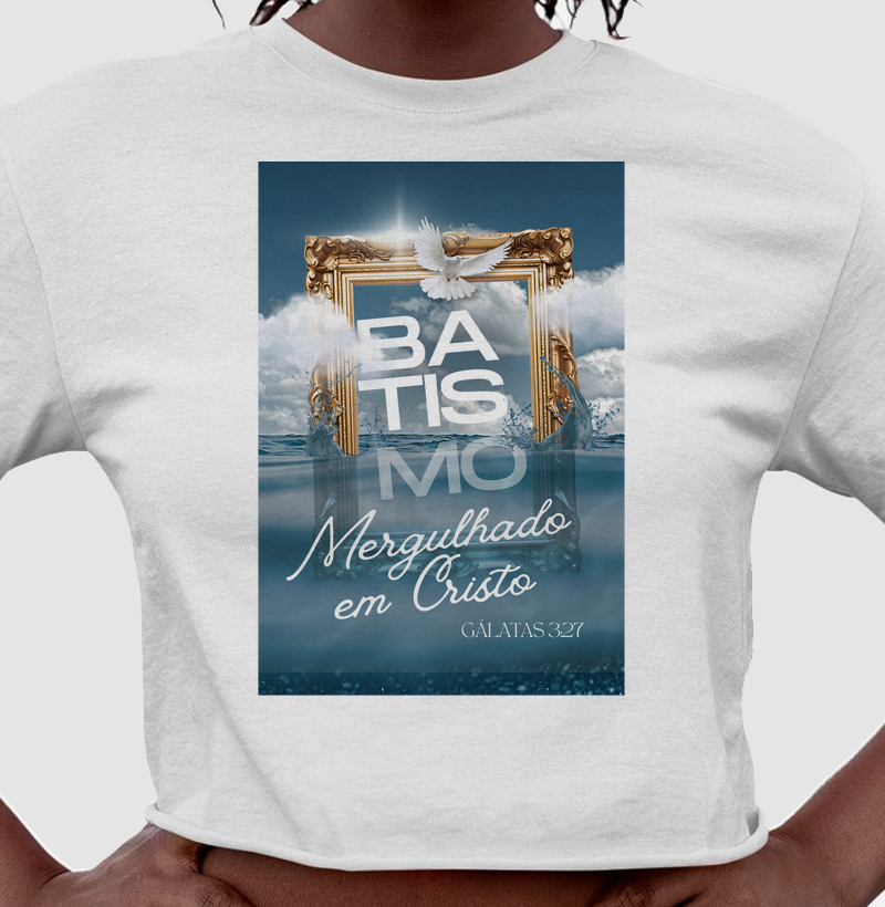 🕊️ Batismo – Mergulhado em Cristo ✨