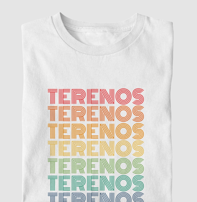 Terenos Letreiro Retrô