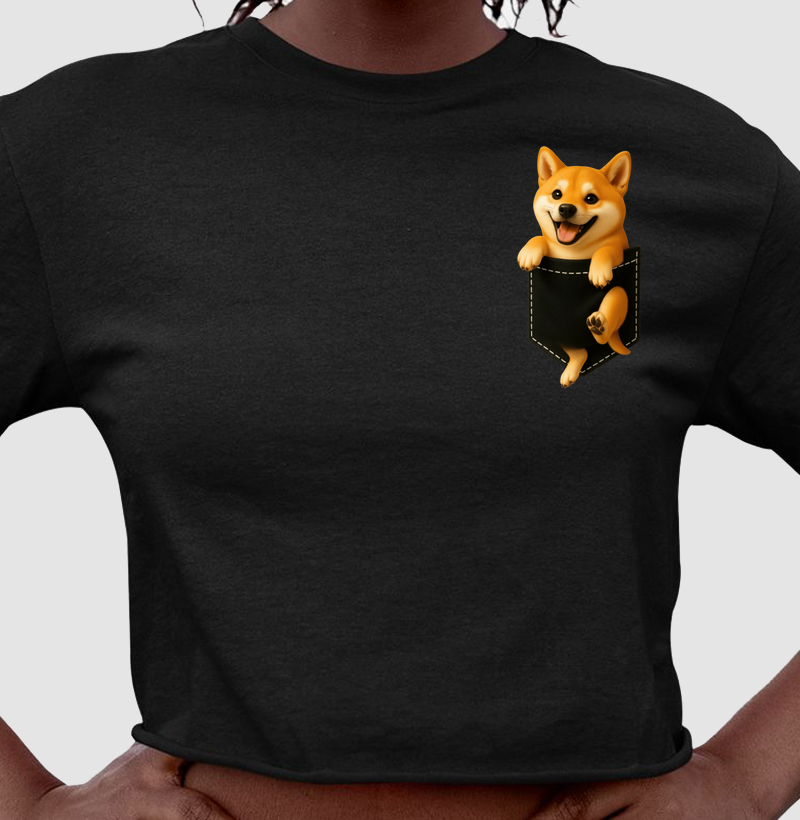 Pocket Black Shiba Inu
