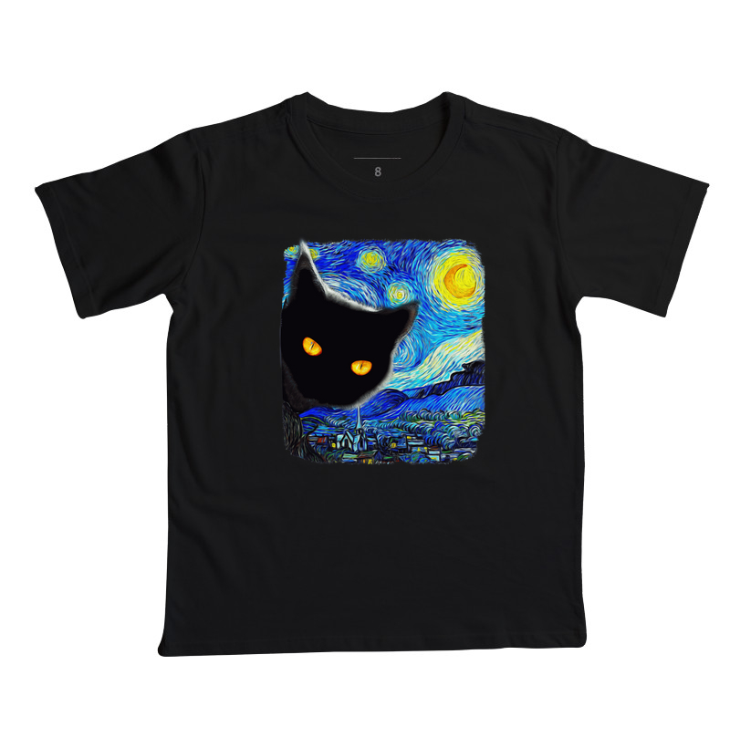 Gato na Noite Estrelada